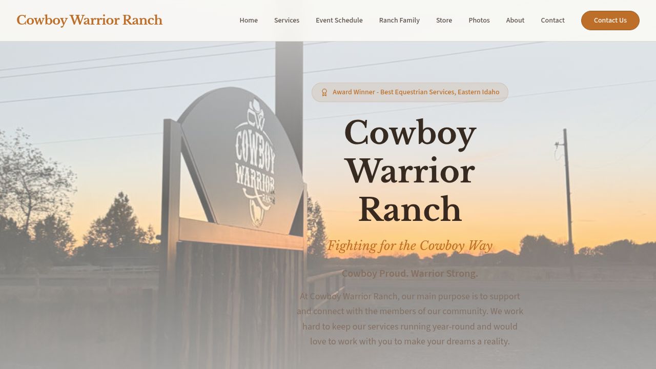 Cowboy Warrior Ranch
