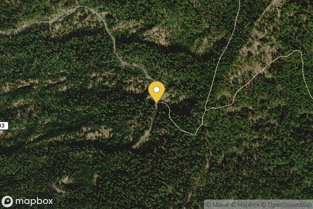 Fuji Mountain Trailhead at Road 5883