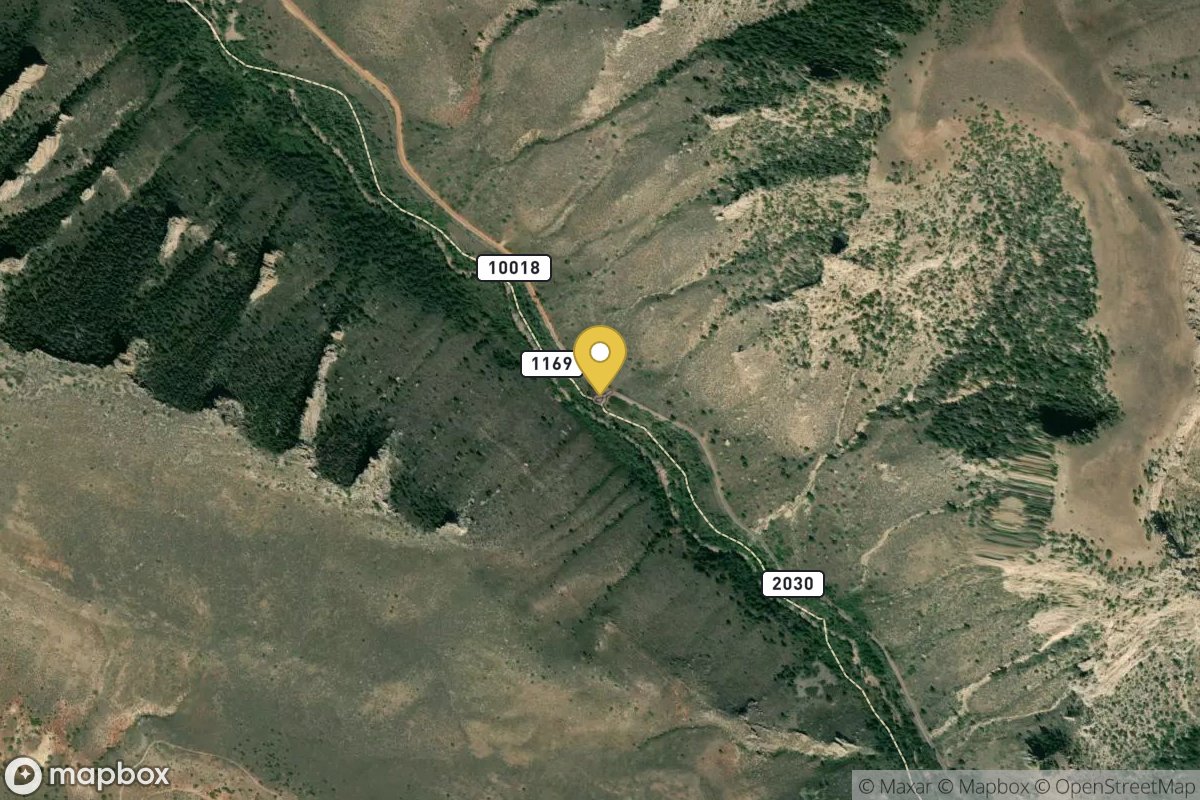 Dry Fork Flume Trailhead 2