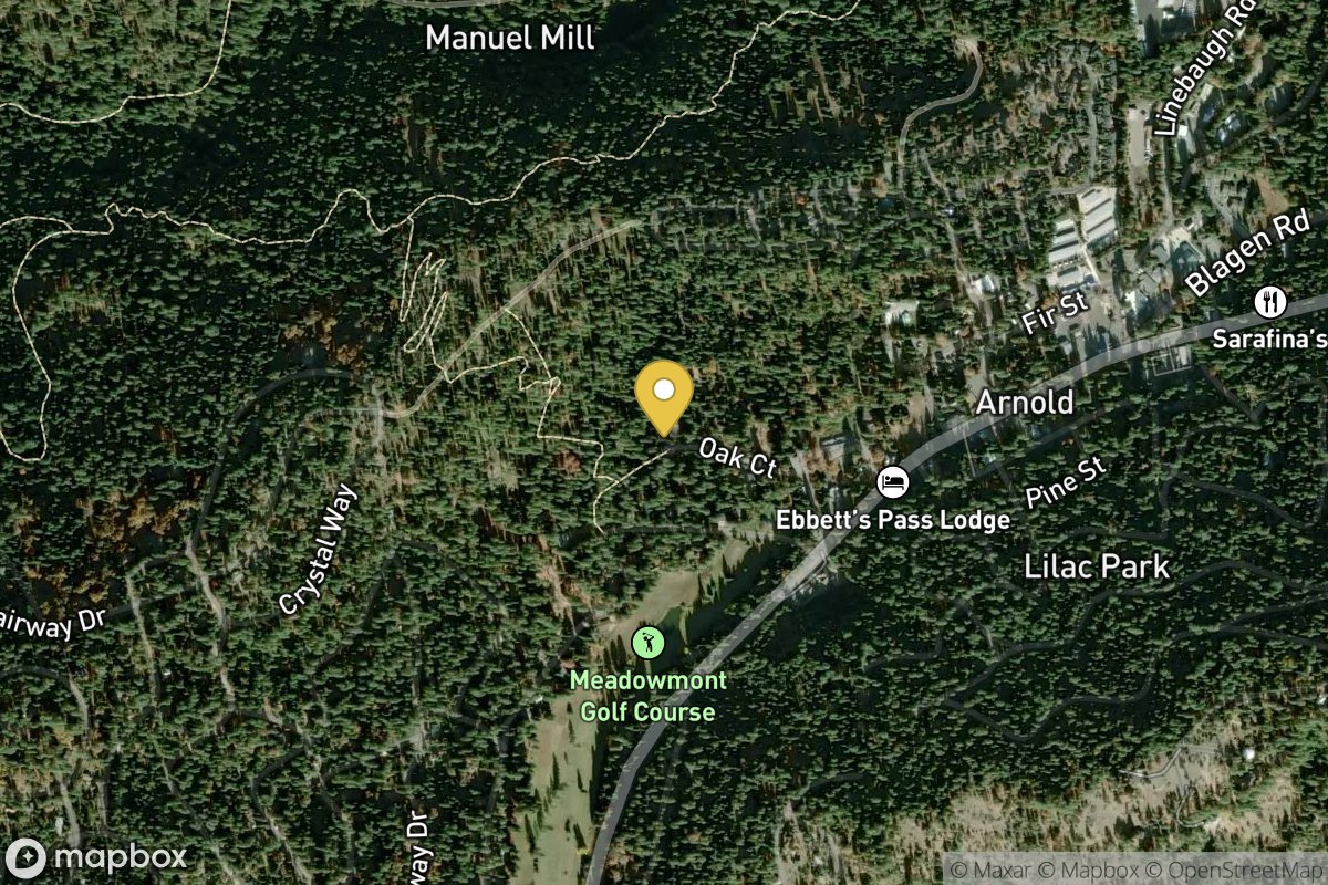 Arnold Rim Trail - Cedar Center Trailhead