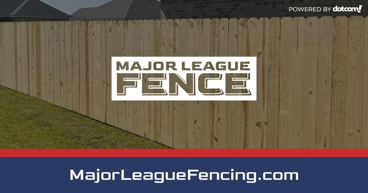 Major League Fence